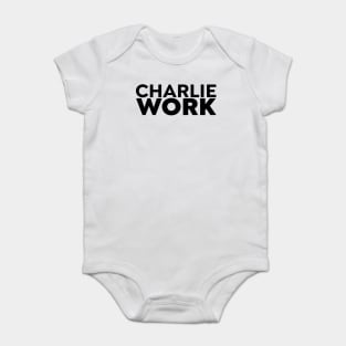 Charlie Work Baby Bodysuit